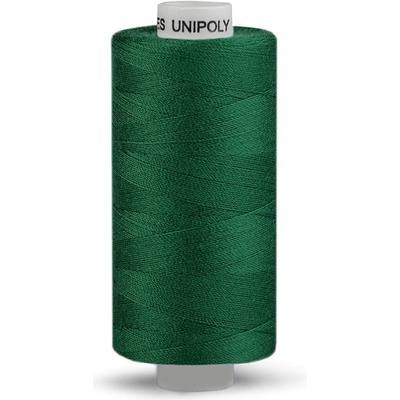 Polyesterové nitě Unipoly návin 500 m Varianta: 618 zelená, Balení: 10 ks