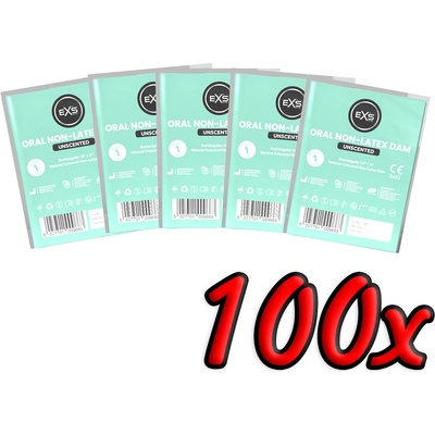 EXS Condoms Non-latex Oral Dam 100 pack