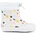 Koel Детски обувки barefoot Koel Kid's Wellie Wellington boots - Flowers White - размер 20 (EU) (702-5396-0411)