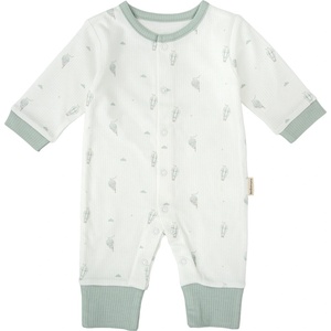 Bimbidreams Бебешка пижама Bimbidreams - Blue Sky, 1-3 м, White/Green (8435629214033) - baby