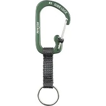 Přívěsek na klíče SlideLock Key Ring Aluminum, Nite Ize, zelená