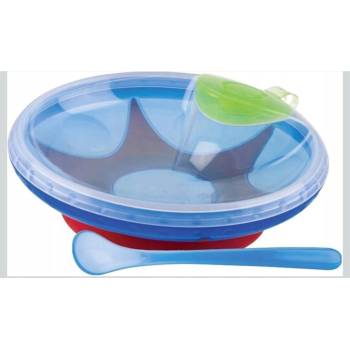 Nuby Miska udržujúca teplo s lyžičkou ID5342PINK