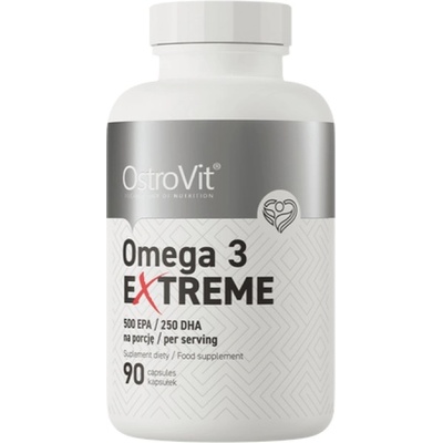 OstroVit Omega 3 Extreme | 75% EPA + DHA [90 Гел капсули]