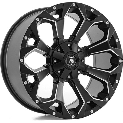 SPARTAN SW1 9x20 5x108 ET20 satin black & chamfered