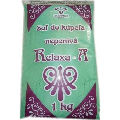 RelaxaA soľ do kúpeľa nepenivá Eukalyptus 1 kg