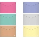 MFP Envelope briefcase for latch A4 PP pastel mix