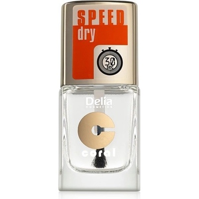 Delia Cosmetics Speed Dry vrchný lak na nechty pre urýchlenie zasychania laku 11 ml