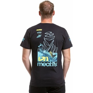Meatfly мъжка тениска Dakar Blue/Black Meatfly | Sin | МЪЖЕ | S