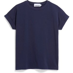 Armedangels Дамска тениска ARMEDANGELS Women's Idaa Logo T-shirt - Tinted Navy (116-6799-4412)