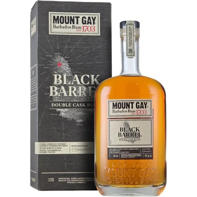 Mount Gay Black Barrel Double Cask Blend 43% 1 l (kartón)