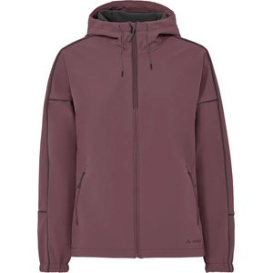 Vaude Дамско ветрозащитно яке за колоездене Vaude Women's Cyclist Softshell Jacket Cycling jacket - Ruby Dusk - размер 42 (EU) (151-0935-0214)