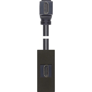 Vimar 30346. HG HDMI Розетка Linea, с кабел на 90°, 1М, Black, (VM30346.HG)