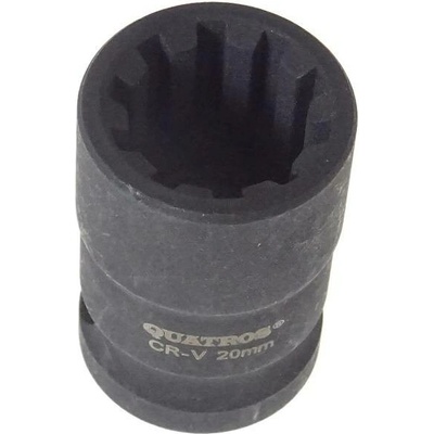 Klíč - nástrčná hlavice 1/2" 20 mm, 10hranná, na brzdy AUDI, PORSCHE - QUATROS QS70020 – Hledejceny.cz