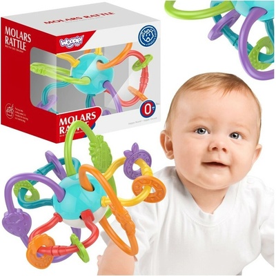 Woopie baby sensory hrkálka 2v1