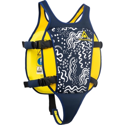 Aquasphere Life Jacket, Swimming Aid for Children, Neoprene Vest with Secure Grip on the Back, Buoyancy Vest for Children and Toddlers. - ST134EU0441M