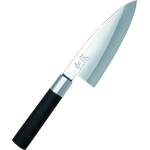 Kai 6715D Кухненски нож за риба за дясна и лява ръка DEBA Wasabi Black 15 см