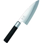Kai 6715D Кухненски нож за риба за дясна ръка DEBA Wasabi Black 15 см
