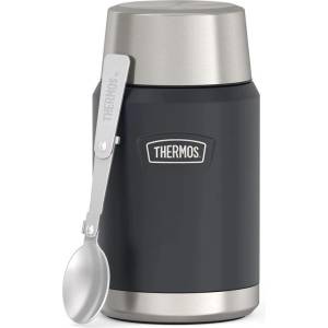 Thermos Icon Food Jar with Folding Spoon 0, 71l Цвят: сив