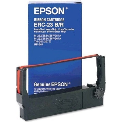 Epson černá/červená páska (ribbon black/red), S015362, pro jehličkovou tiskárnu Epson ERC 23