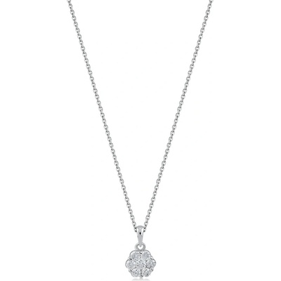 Lillian Vassago Zlatý náhrdelník s diamantmi LLV59-DN011W