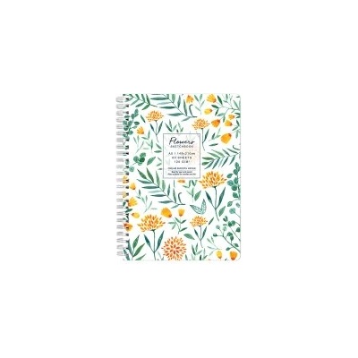 Drasca Скечбук Flowers 120г А5 60л Dahlia бял фон