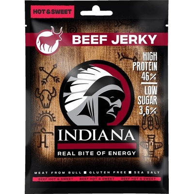 Indiana Jerky hovädzie pálivé 25 g