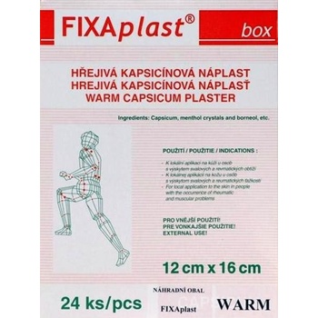 Fixaplast warm Náplast hřejivá 12 x 16 cm 1 ks