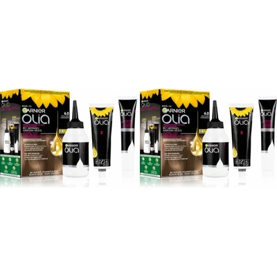 Garnier Olia Garnier Olia Big Kit permanentná farba na vlasy 2 x 1 ks