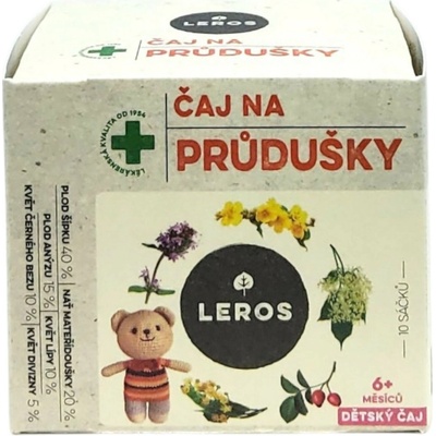 LEROS na průdušky 10 x 1,5 g