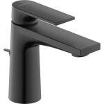 Duravit Tulum - Смесител за умивалник с оттичане, FreshStart, матово черно TU1011001046 (TU1011001046)