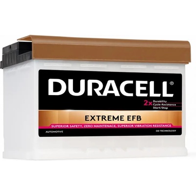 Duracell Extreme EFB 70Ah 660A right+