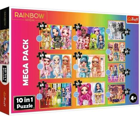 TREFL Rainbow High MEGA PACK 10v1