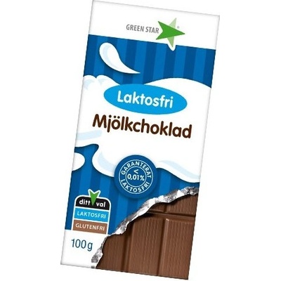 Green Star bez laktózy mléčná 100 g