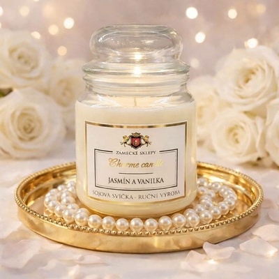 Charme Candle Jasmín a vanilka 410 g
