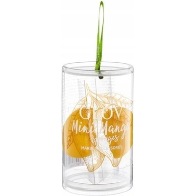 Glov Houba na make-up odstíny žluté a zlaté