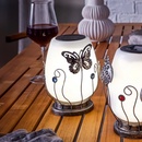 Die moderne Hausfrau LED solární lucerna Motýli