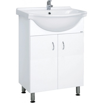 Multi Pro Kúpeľňová skrinka s umývadlom 55,5x42,4 cm biela PRO55NOVA