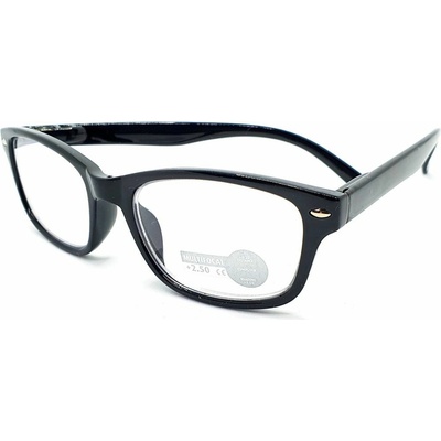 HB Dioptrické Multifokální brýle P2.02 BLACK – Zboží Mobilmania