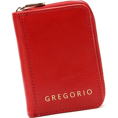 Gregorio Mini dámska červená kožená peňaženka LIT-125