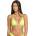 Volcom Simply Seamless Triangle bikini top - Yellow (Island Green)