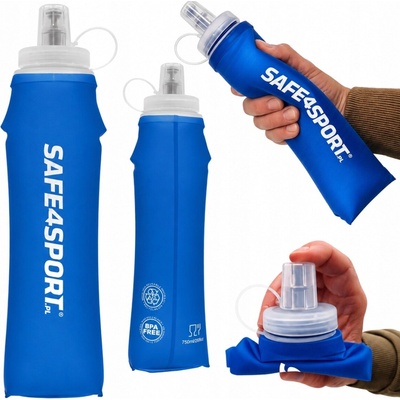 Safe4sport modrá Lahev Na Pití 750 ml