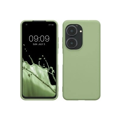 Púzdro kwmobile Asus Zenfone 10 / Zenfone 9 světle zelená