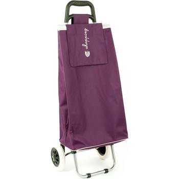 Airtex Worldline 028 Nákupní taška na dvou kolečkách 56l fialová
