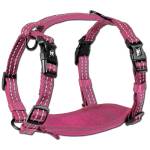 alcott Adventure harnesses - нагръдник за куче Адвенчър, розов, размер ХS: 15 см дължина, 25-30 см шия, 38-43 см гръден кош, ширина на лентата 1 см - HSXSPK