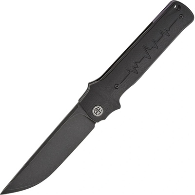 Petrified Fish PFB04 Tena Black Stonewashed D2 Black G10 PFB04DDW