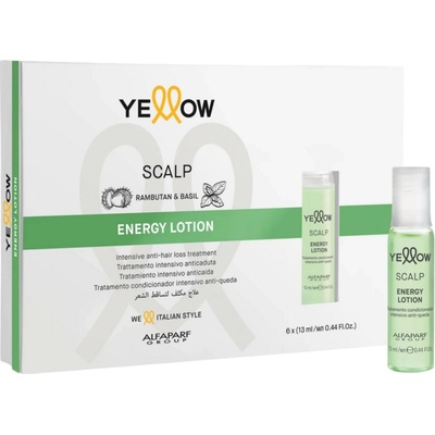 Alfaparf Milano Yellow Scalp – intenzivní kůra proti padání vlasů 6×13 ml