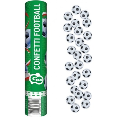 Konfety vystřelovací Fotbal 30 cm – Zboží Mobilmania