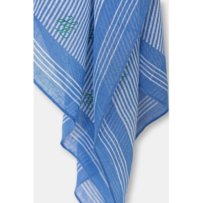 Tommy Hilfiger шал дамски от лен SUMMER (AW0AW18346)