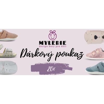 Mylerie Dárkový poukaz EUR Hodnota: 20