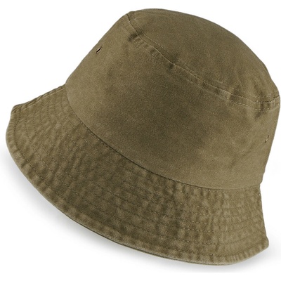 Bavlněný letní klobouk 1 zelená khaki